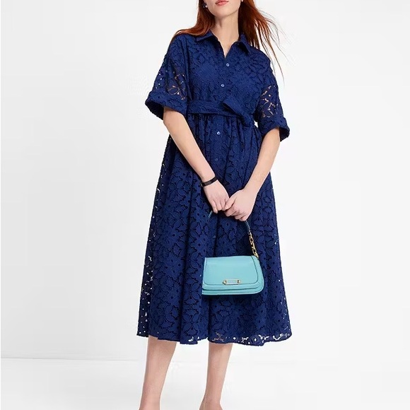 Kate Spade Navy Lace Midi Dress NEW WITH TAGS Kate Spade Navy Lace Midi Dress NEW WITH TAGS